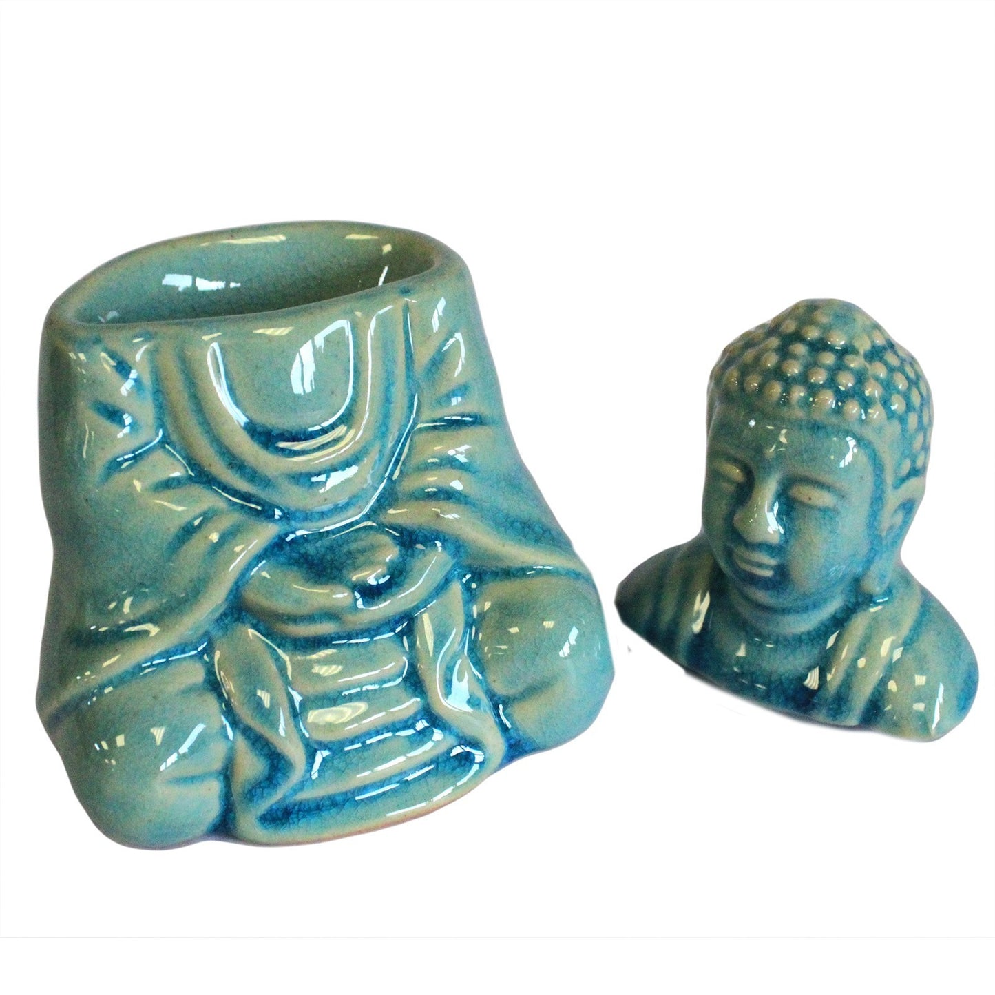 Sitting Buddha Oil Burner