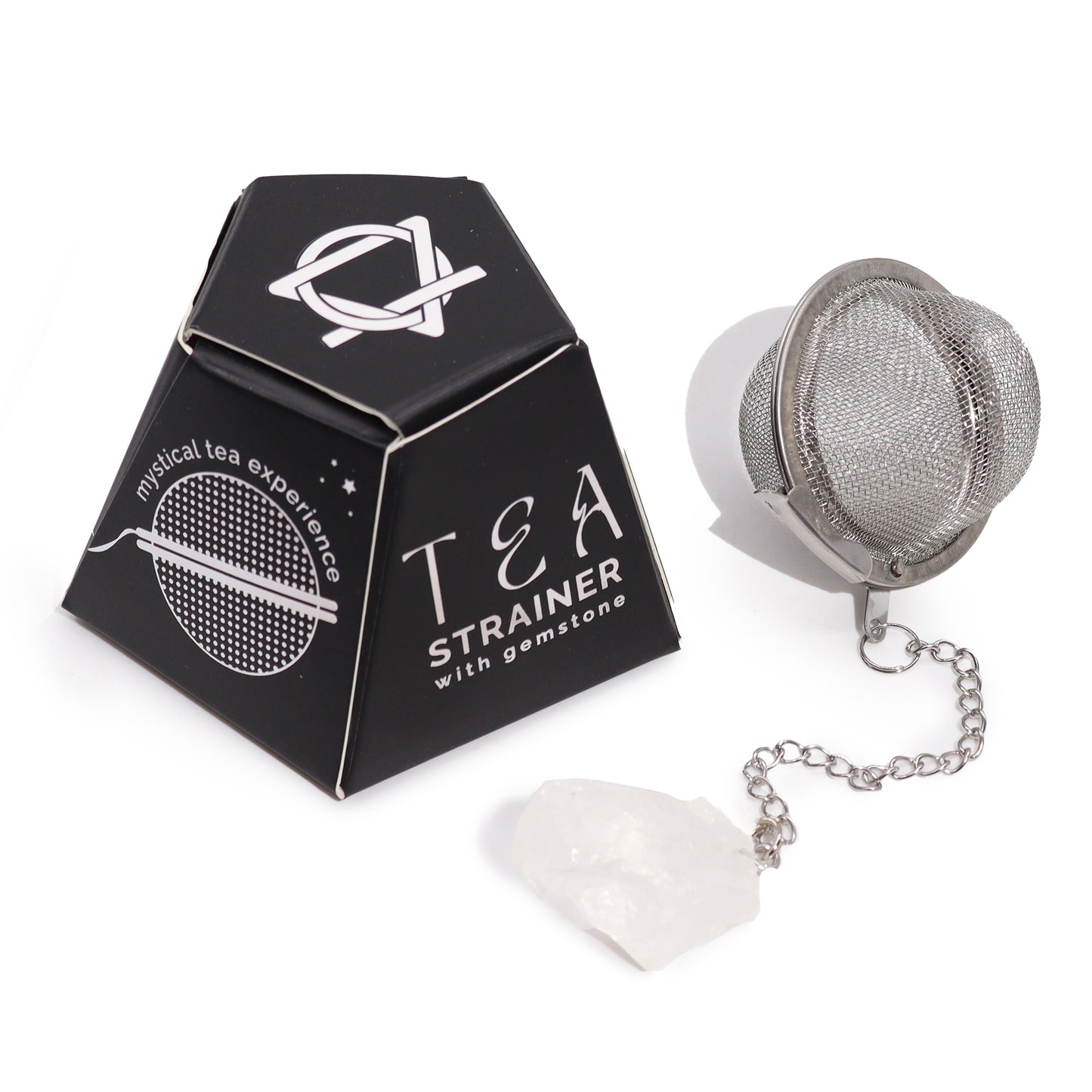 Raw Gemstone Tea Strainers