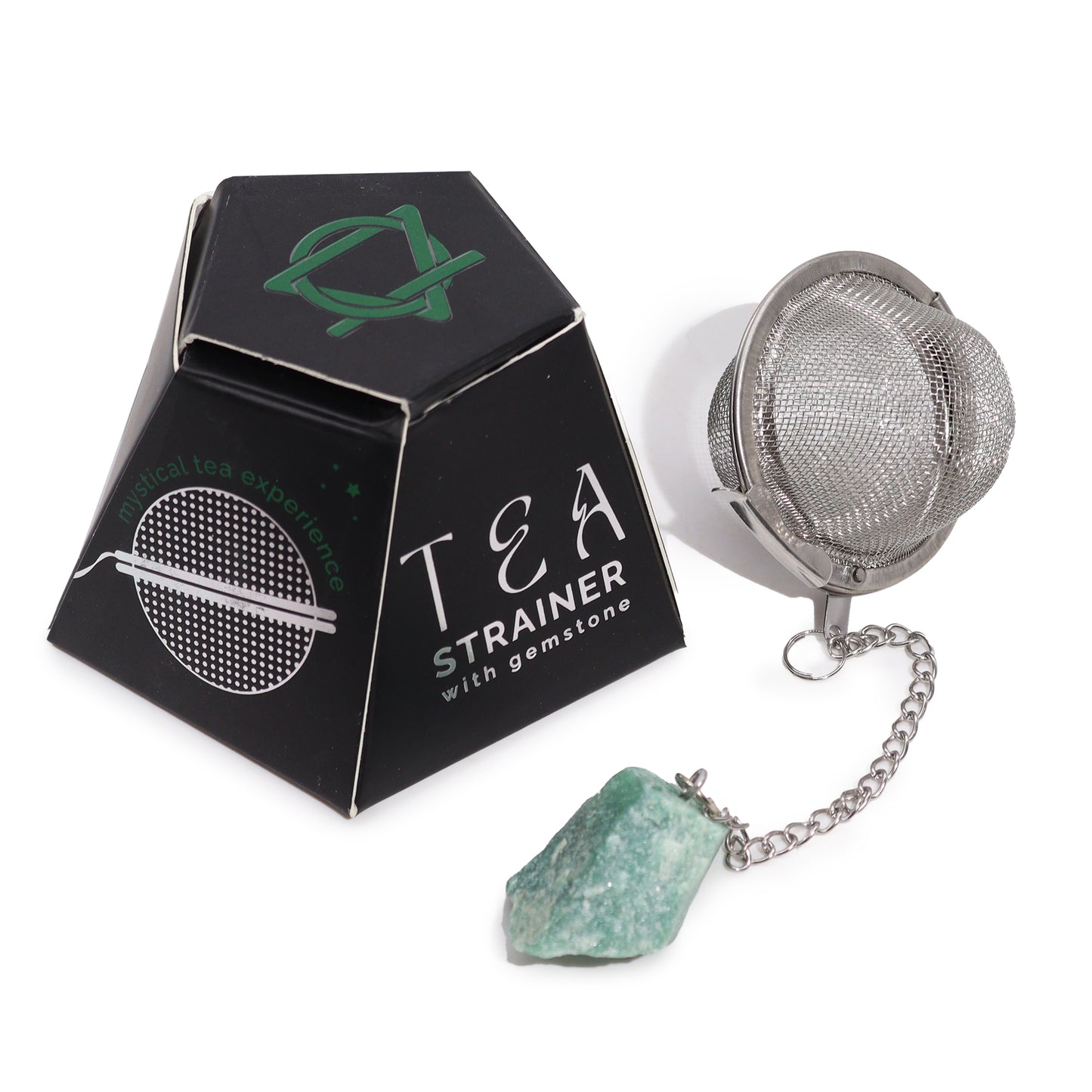 Raw Gemstone Tea Strainers