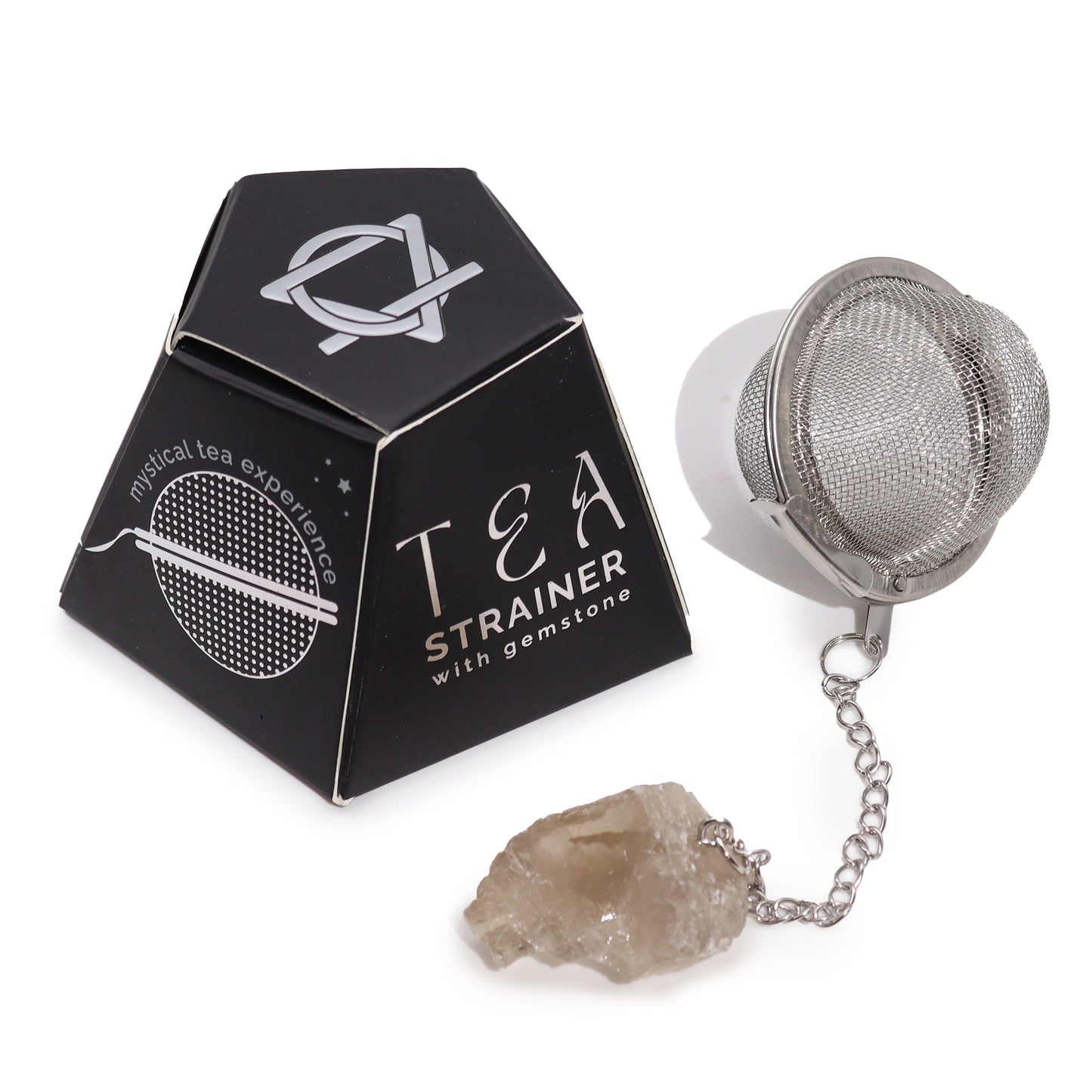 Raw Gemstone Tea Strainers