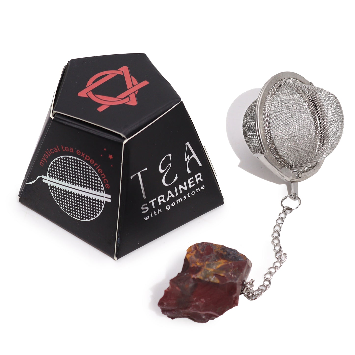 Raw Gemstone Tea Strainers