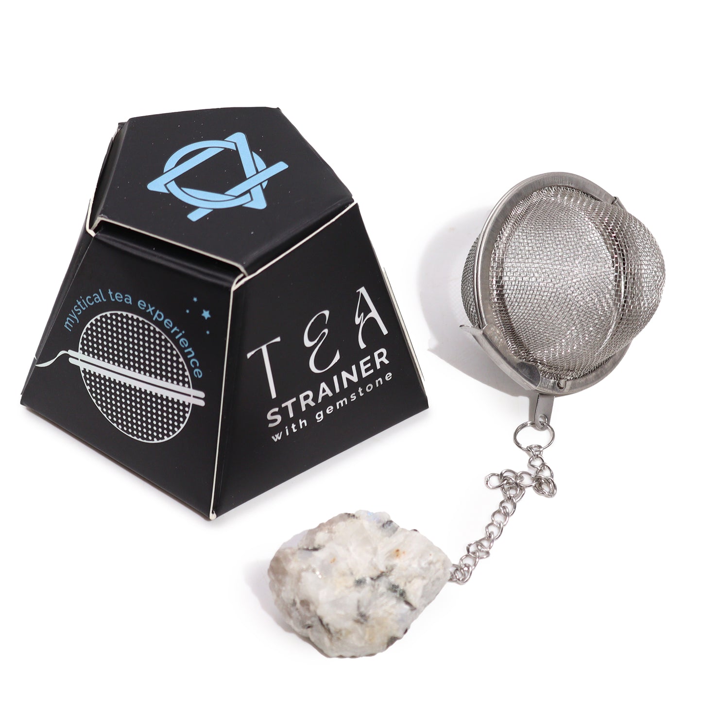 Raw Gemstone Tea Strainers