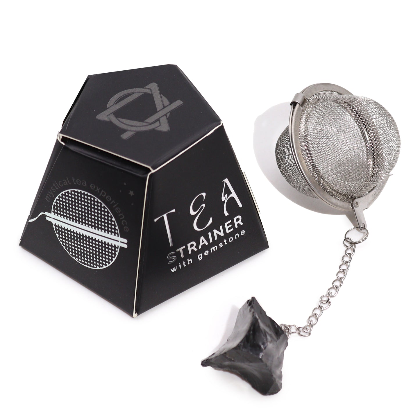 Raw Gemstone Tea Strainers